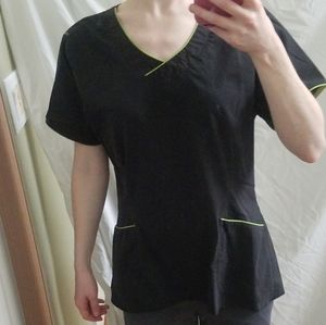 Black Scrub Top